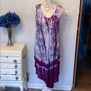 Boho Blue skies of Florida bathing suit cover up